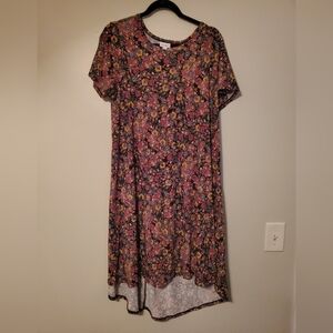 Lularoe Carly with pocket, size Medium, multi-color floral.